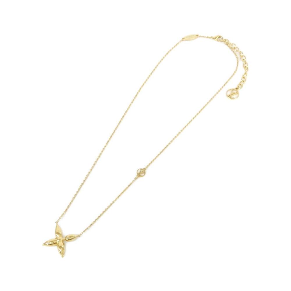LOUIS VUITTON Gold Necklace - Picture 2 of 4